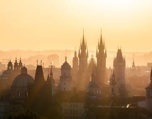 Oveview of the city of Prague