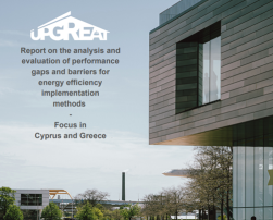 Performance Gaps and Barriers for Energy Efficiency Implementation Methods in Cyprus and Greece