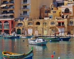 Architecture and sea in Malta